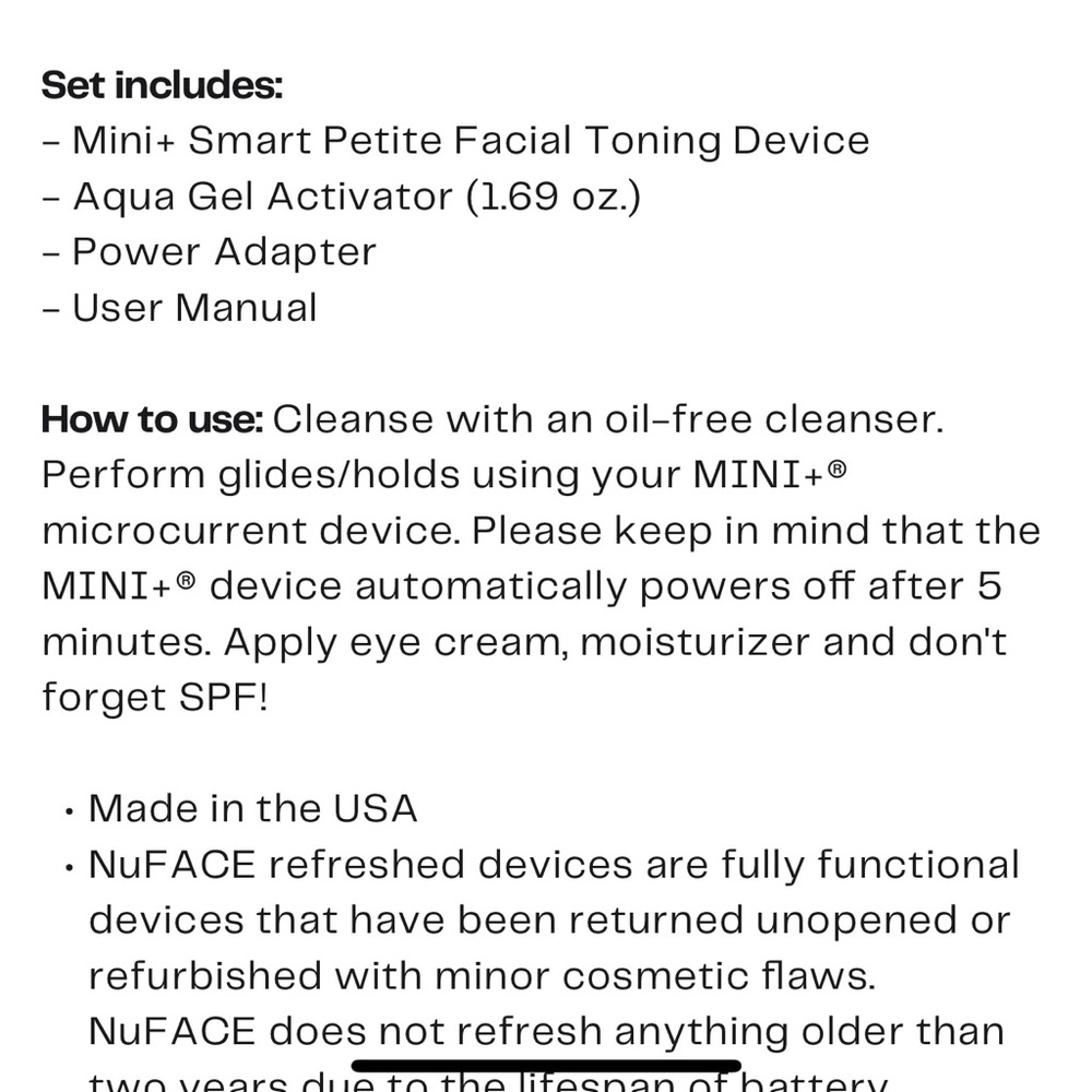 NuFace Mini+ Kit - Picture 7 of 7